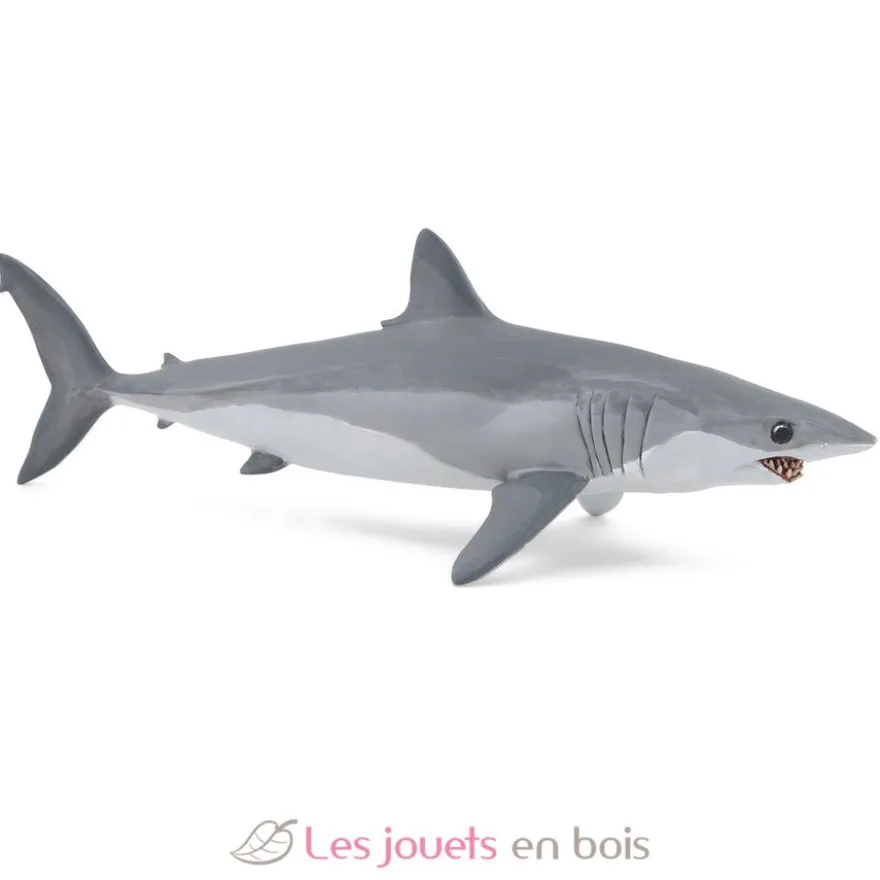 Figurine Raie léopard grise à pois blanc Papo
