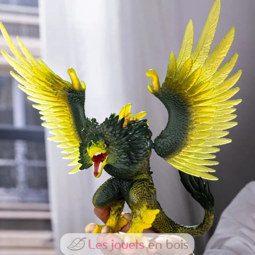 Figurine Raptor de la jungle vert - Schleich