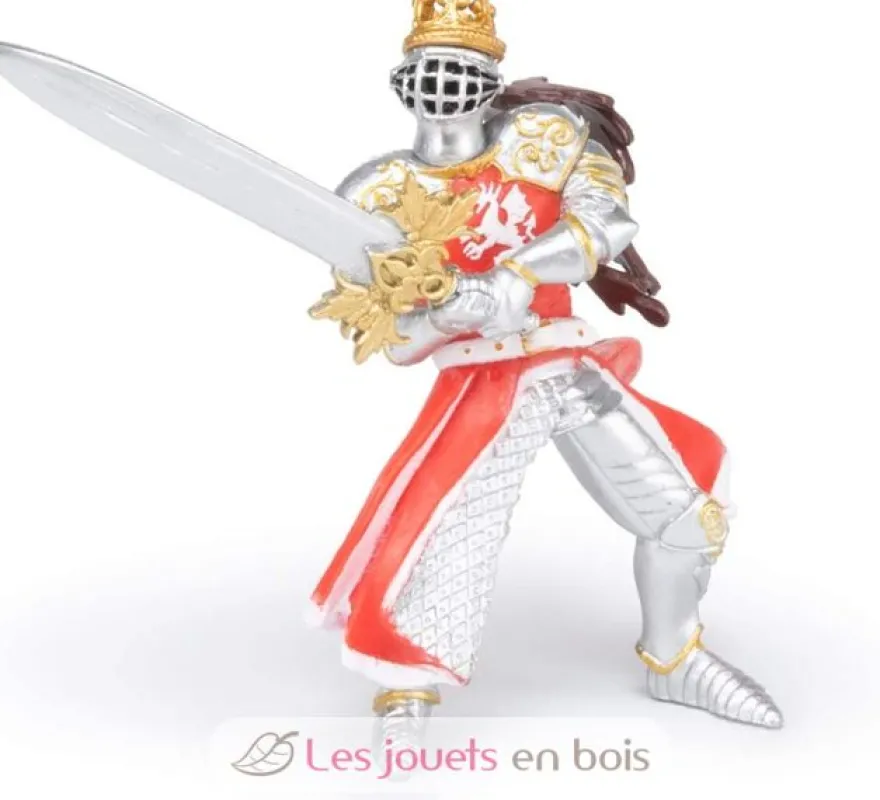 Figurine Roi au dragon à l'épée - Papo