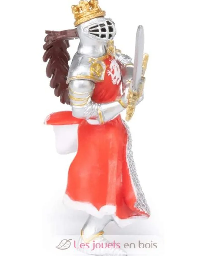 Figurine Roi au dragon à l'épée - Papo