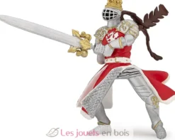 Figurine Roi au dragon à l'épée - Papo