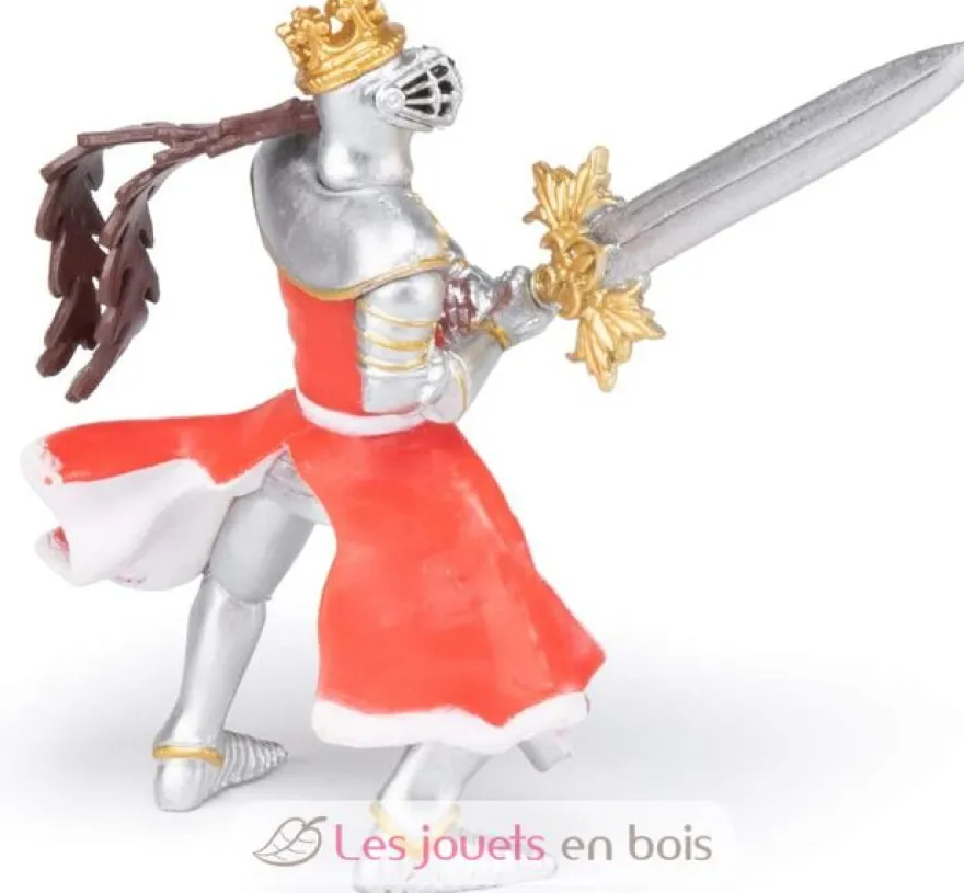 Figurine Roi au dragon à l'épée - Papo