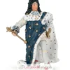 Figurine roi Louis XIV bleu et blanc - Papo
