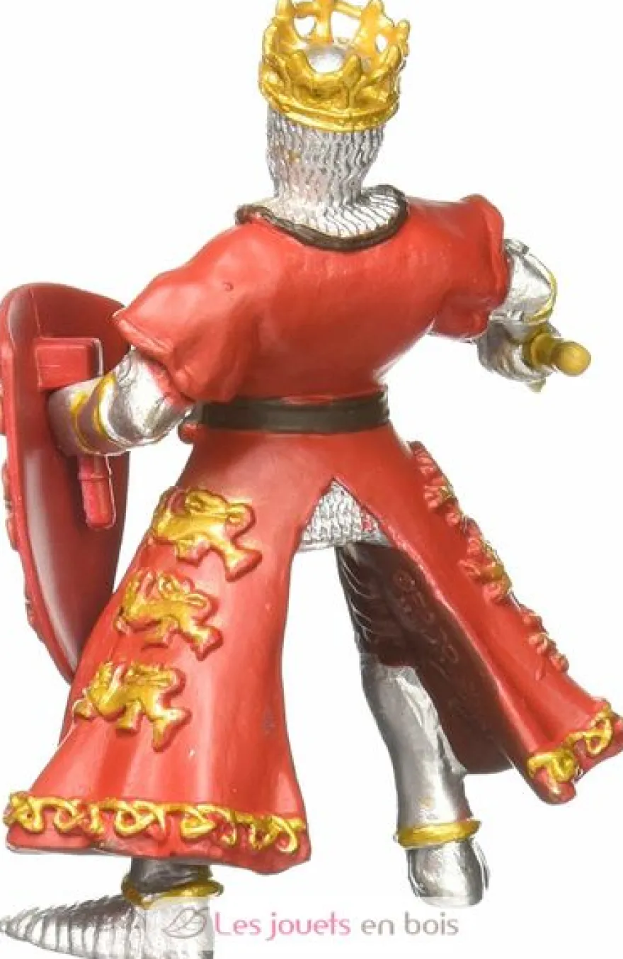 Figurine Roi Richard rouge - Papo