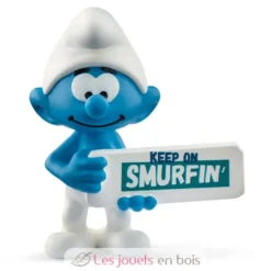 Figurine Schtroumpf sauvage - bleu - Schleich