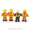Figurines en bois Bâtisseurs - Bigjigs Toys