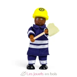 Figurines en bois Pompiers - Bigjigs Toys