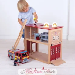 Figurines en bois Pompiers - Bigjigs Toys