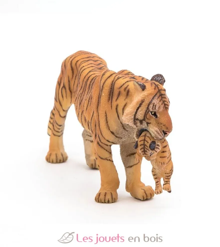 Figurine Tigresse et son bébé - Papo