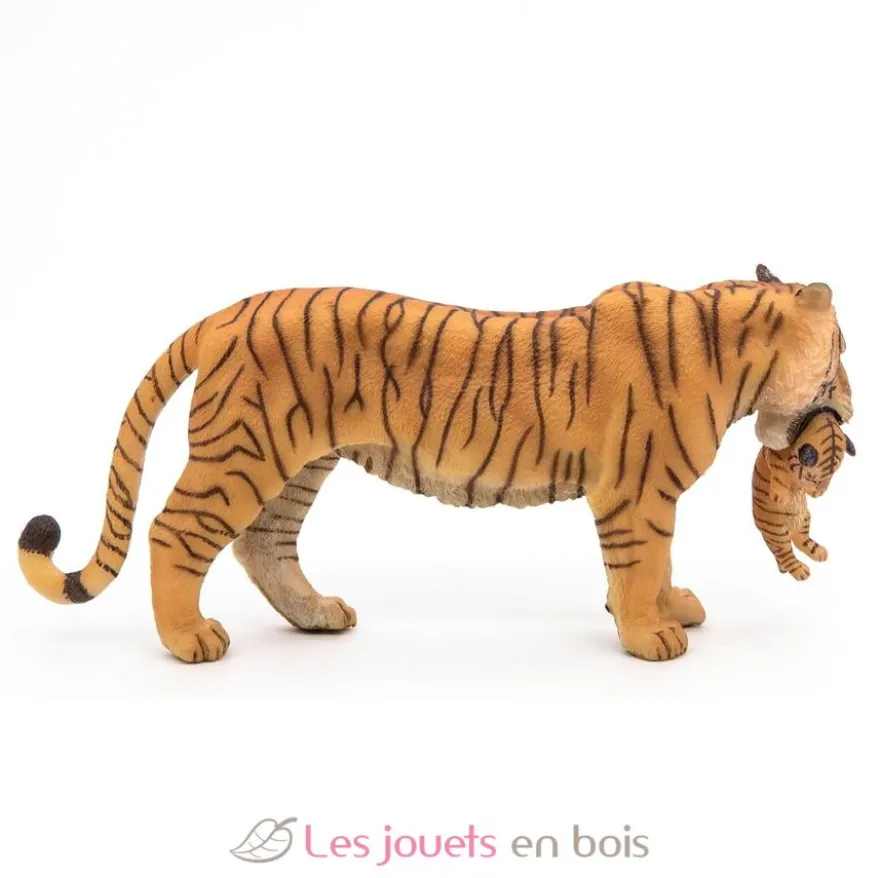 Figurine Tigresse et son bébé - Papo