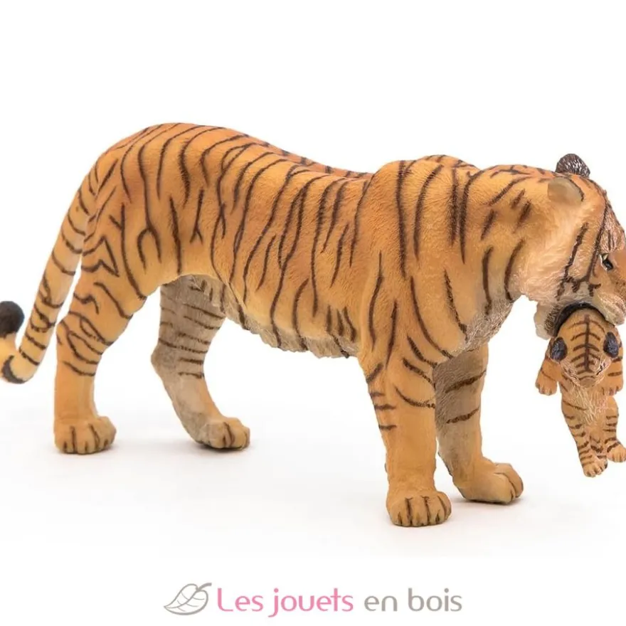 Figurine Tigresse et son bébé - Papo