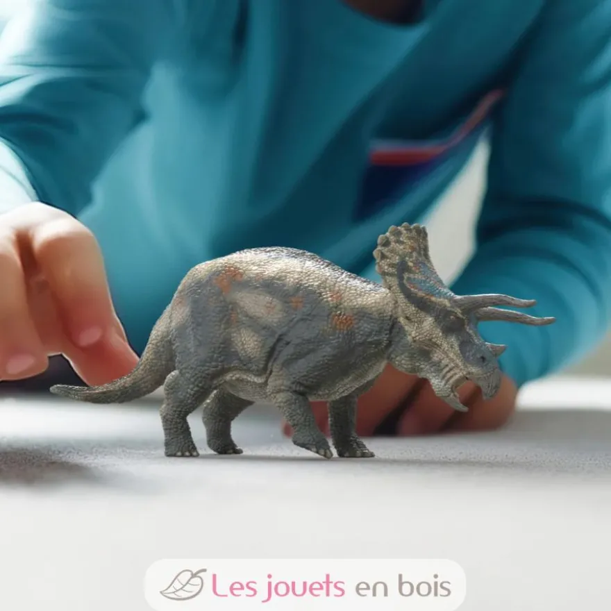 Figurine Tricératops gris - Schleich