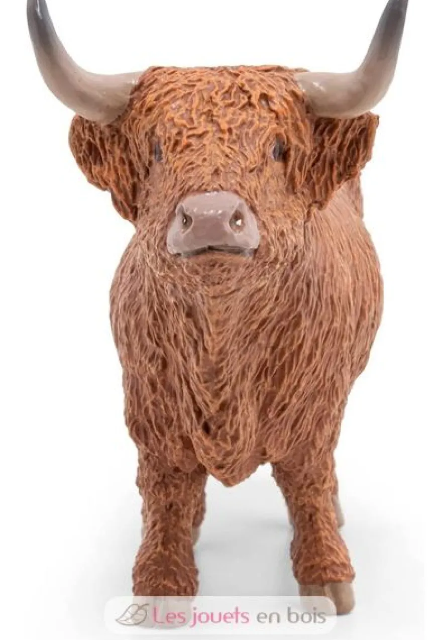 Figurine Vache Highland marron Papo