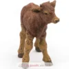 Figurine veau Limousin marron - Papo
