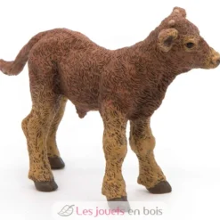 Figurine veau Limousin marron - Papo