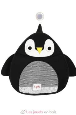 Filet de rangement pour le bain Pingouin - 3 Sprouts