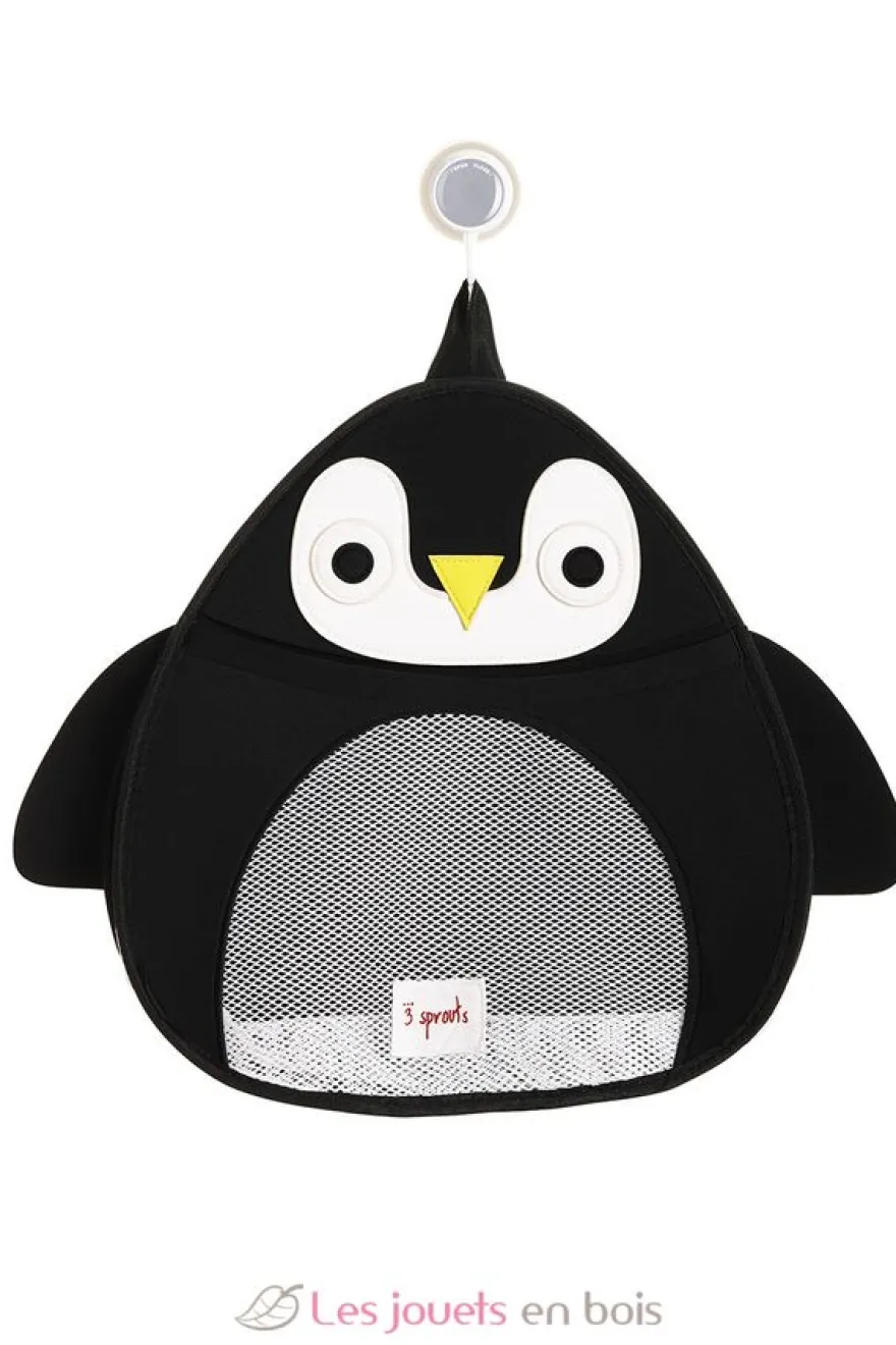 Filet de rangement pour le bain Pingouin - 3 Sprouts