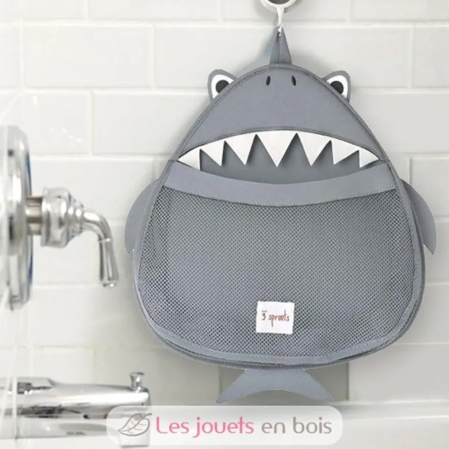 Filet de rangement pour le bain Requin - 3 Sprouts