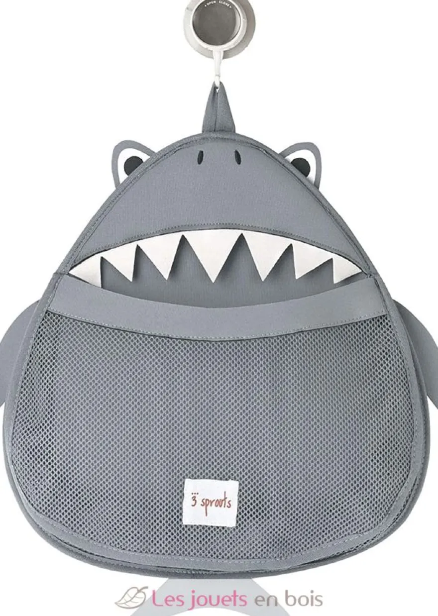 Filet de rangement pour le bain Requin - 3 Sprouts