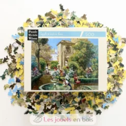 Fontaine de l'Alcazar de Rodriguez - Puzzle Michèle Wilson
