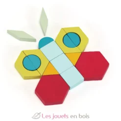 Formes géométriques mosaïque 125 pcs - Sevi