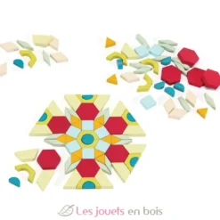Formes géométriques mosaïque 125 pcs - Sevi