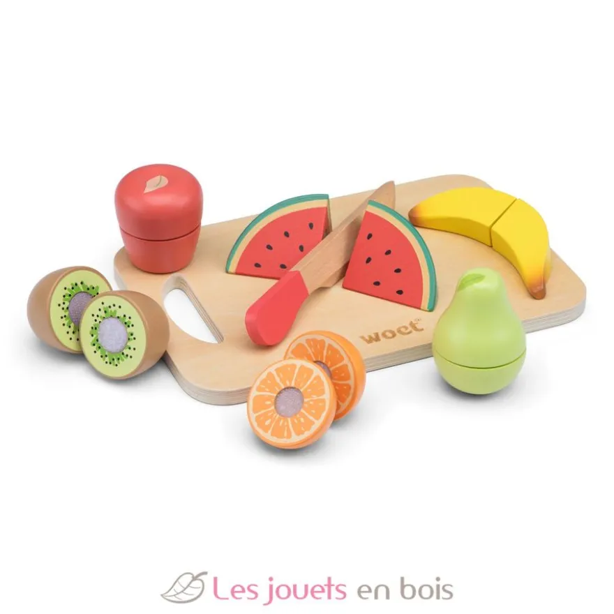 Fruits en bois à découper - New Classic Toys