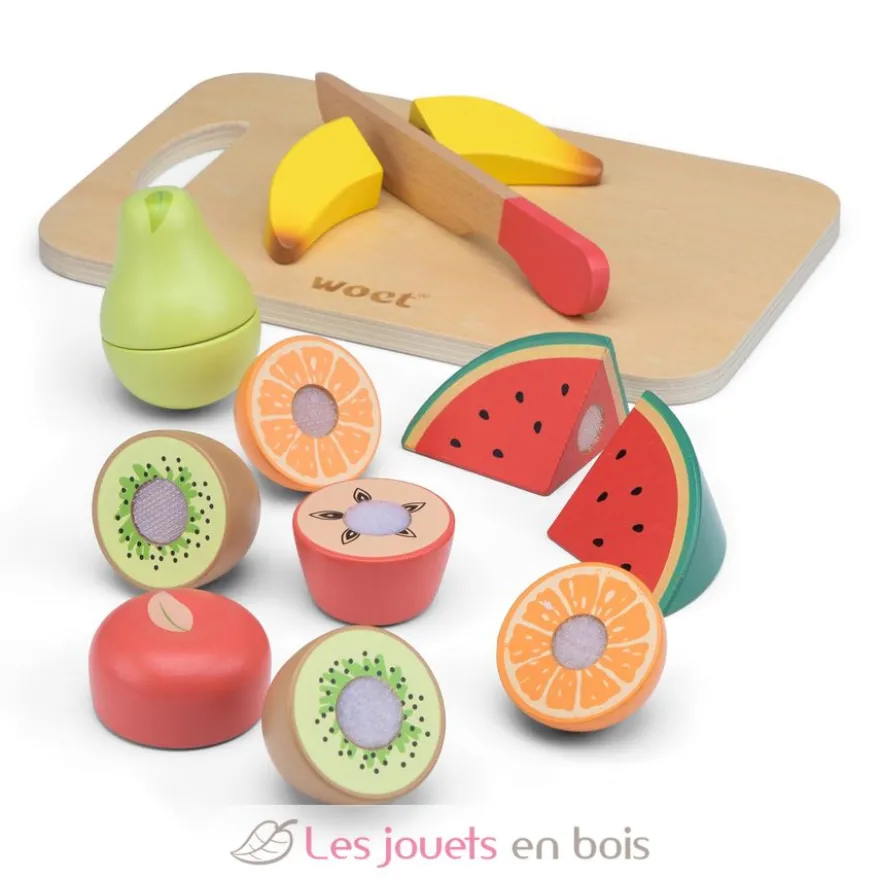 Fruits en bois à découper - New Classic Toys