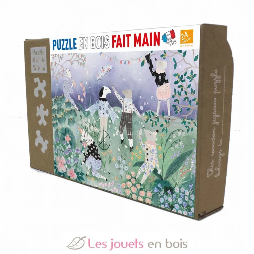 Fête au crépuscule de Cécile Metzger - Puzzle Michèle Wilson