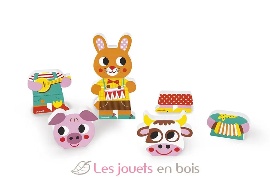 Fête de la musique à la ferme - Funny magnets - Janod