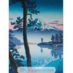 Fuji depuis la baie de Tago de Koitsu - Puzzle Michèle Wilson