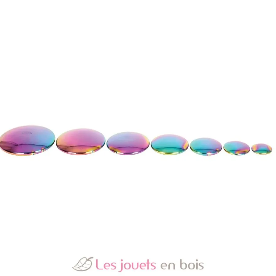 Galets réfléchissants multicolores - TickiT