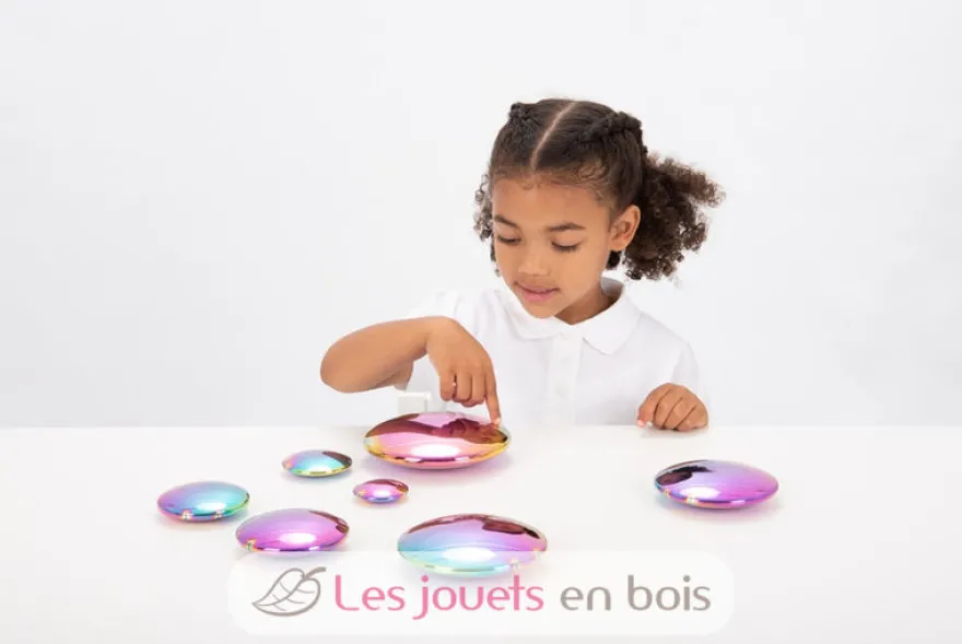 Galets réfléchissants multicolores - TickiT