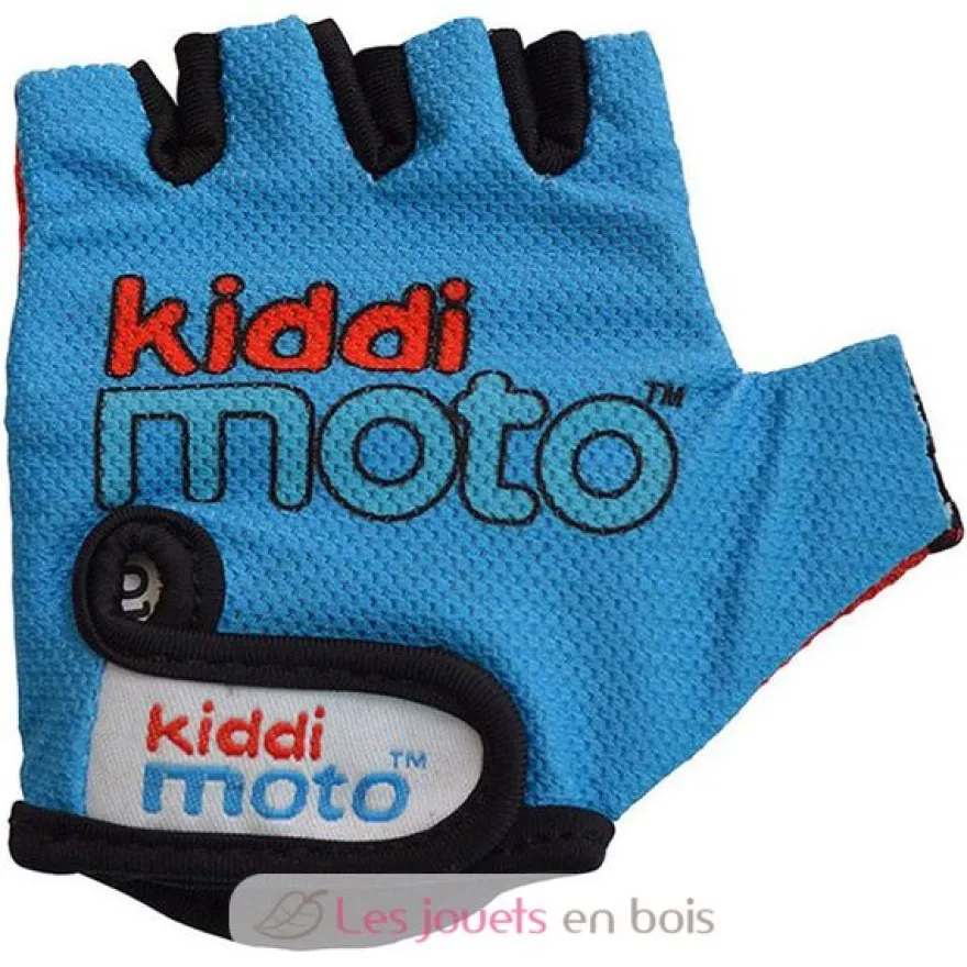 Gants Blue MEDIUM - Kiddimoto