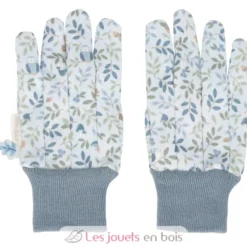 Gants de jardinage bleu Forest Friends - Little Dutch