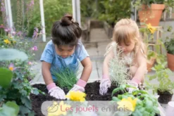 Gants de jardinage rose Fairy Garden - Little Dutch
