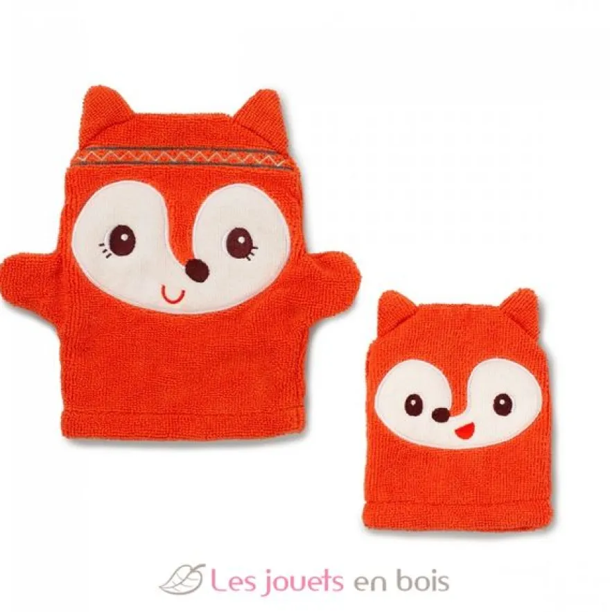 Gants de toilette enfant Alice - Lilliputiens