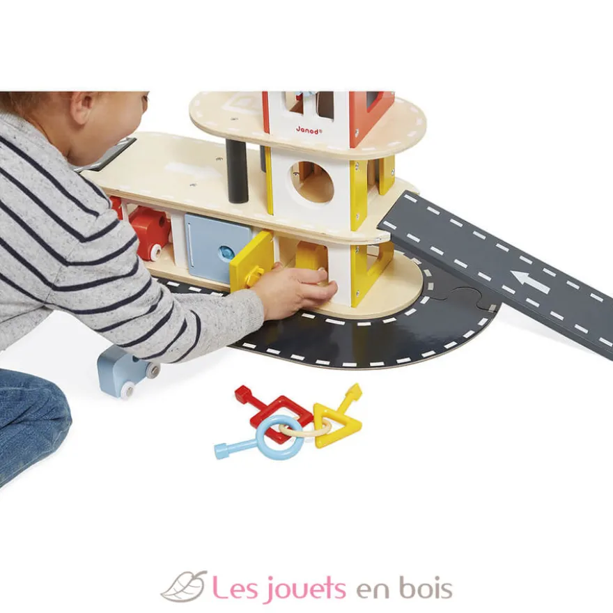 Garage en bois Bolid - Janod