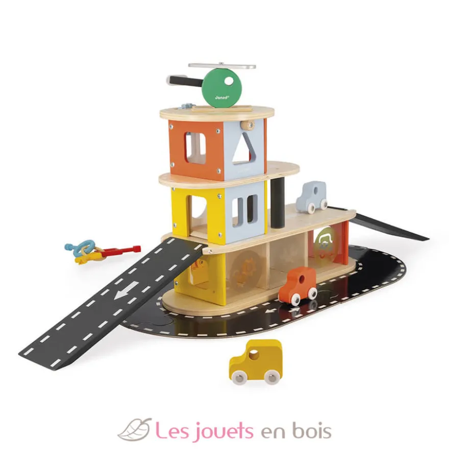 Garage en bois Bolid - Janod