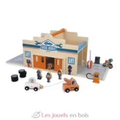 Garage en bois Ville - Cross Roads - Dès 2 ans - Janod