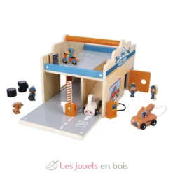 Garage en bois Ville - Cross Roads - Dès 2 ans - Janod