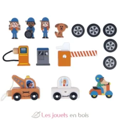 Garage en bois Ville - Cross Roads - Dès 2 ans - Janod