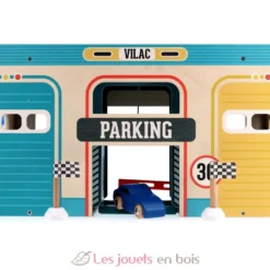 Garage en bois vintage Vilacity - Vilac
