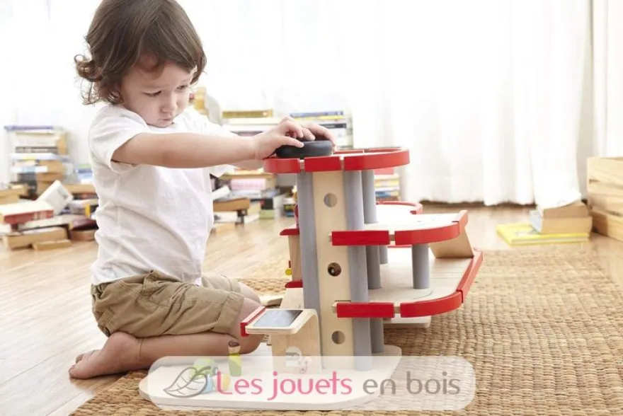 Garage Parking en bois - Plan Toys