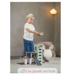 Garage à voitures en bois - JaBaDaBaDo