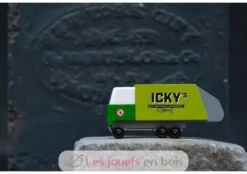 Garbage Truck - Camion poubelle vert - Candylab