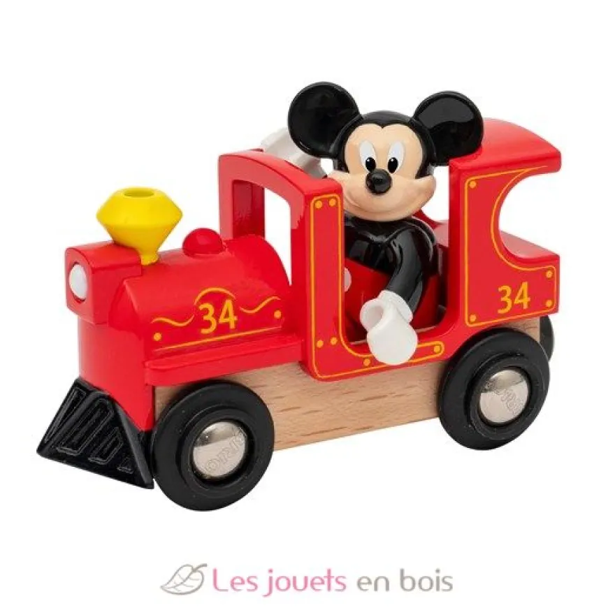 Gare à enregistreur vocal Mickey Mouse - Brio