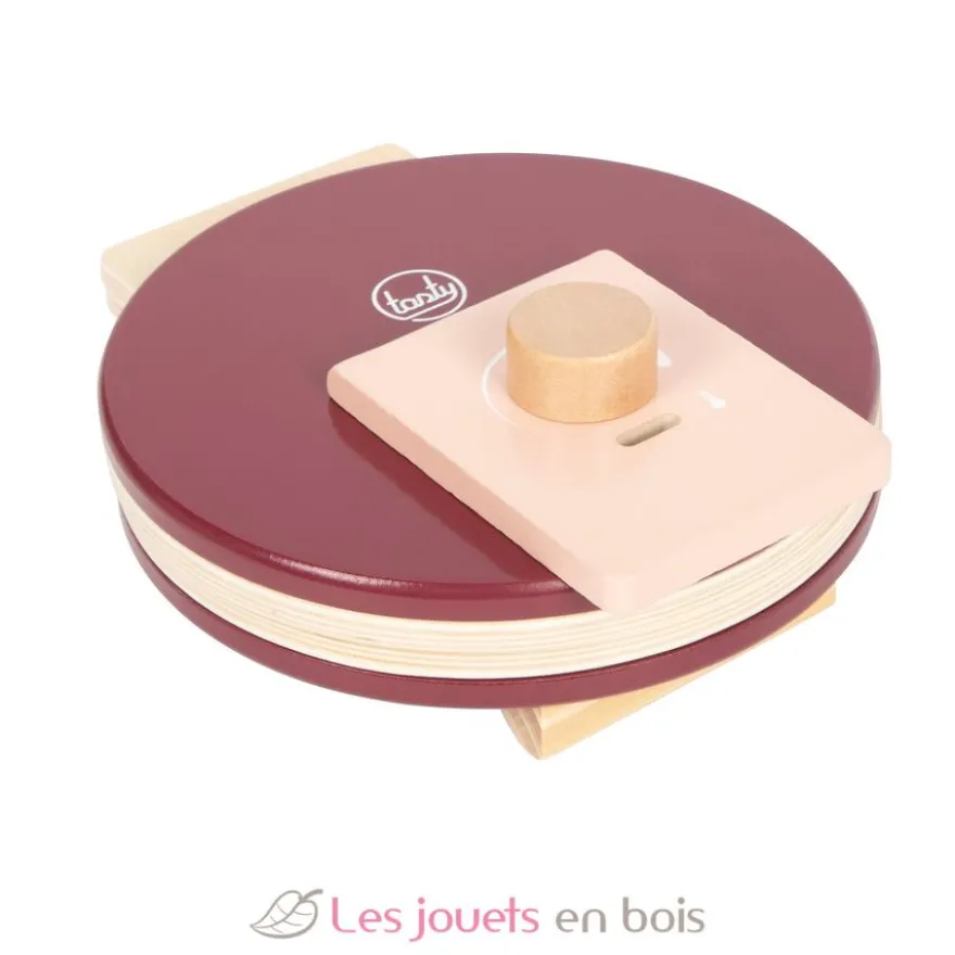 Gaufrier en bois Tasty rouge - Small foot