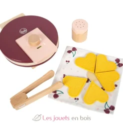 Gaufrier en bois Tasty rouge - Small foot