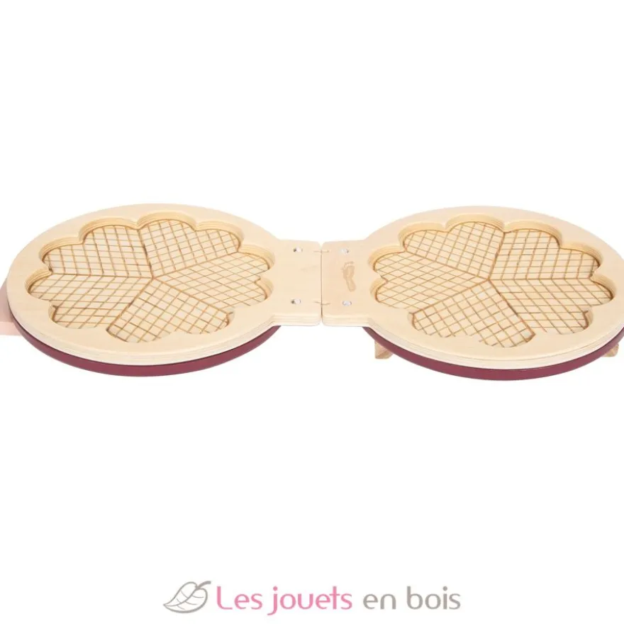 Gaufrier en bois Tasty rouge - Small foot